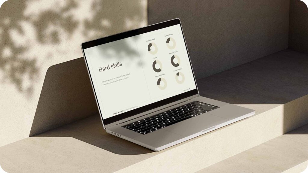 Moderne PowerPoint Selbstpräsentation – Beeindruckend im Vorstellungsgespräch auftreten - 14