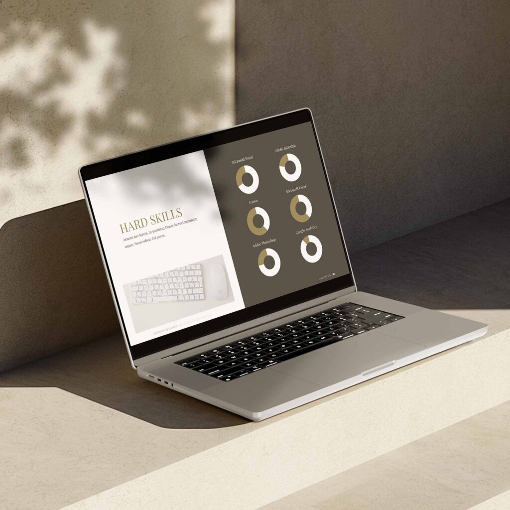 Professionelle Präsentationsvorlage PowerPoint – Für Bewerbung & Karrieregespräche - 5