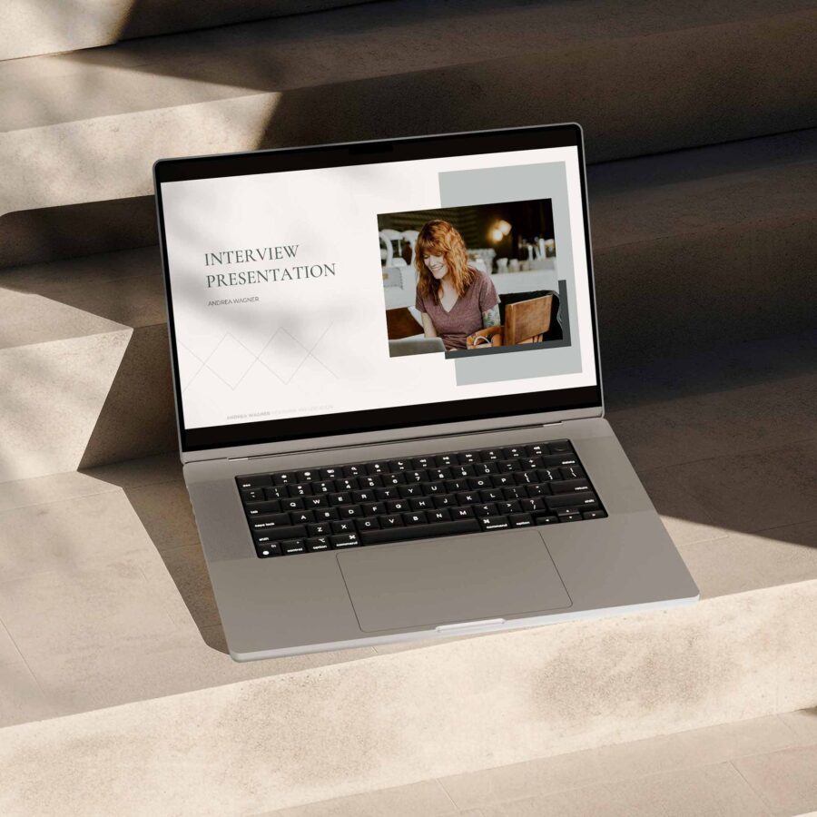 Selbstpräsentation PowerPoint Template – Minimalistisch, Klar & Eindrucksvoll - 8