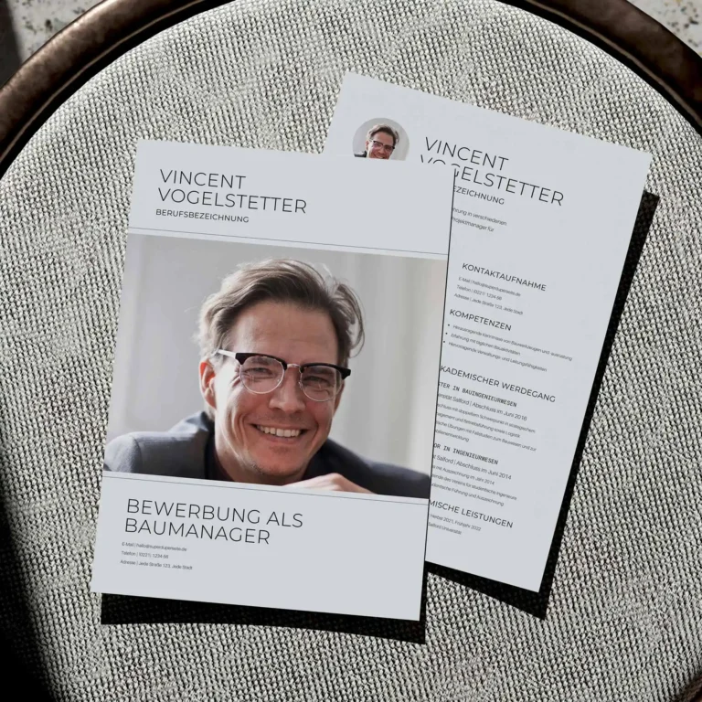 Bewerbungsunterlagen Vorlagen Kenogy MERIDA - bewerbungspaket komplett - 8