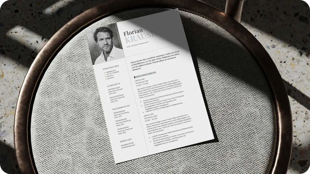bewerbung führungskraft - Bewerbungsvorlage Kenogy BRISA