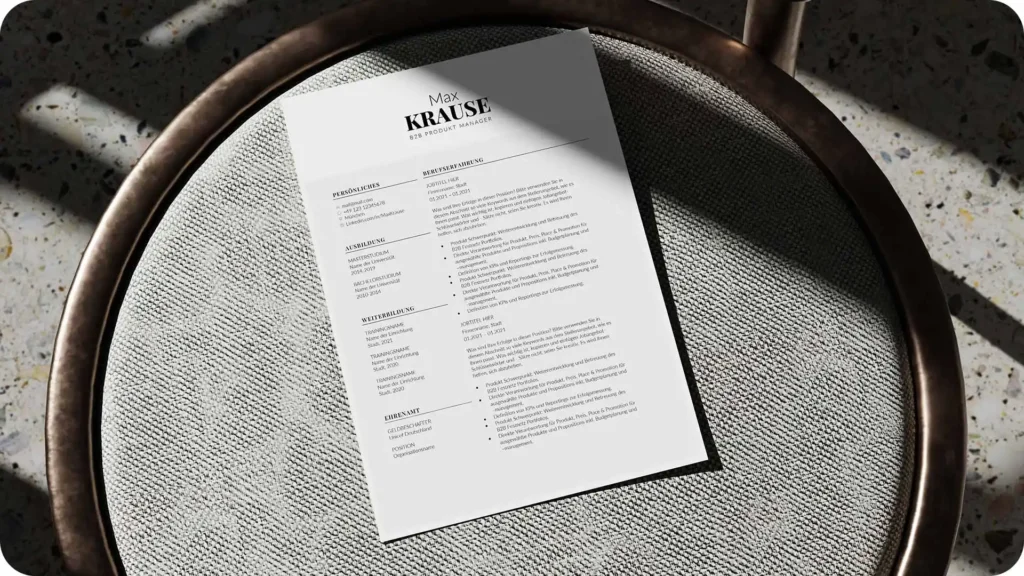bewerbungsvorlage 2026 - Bewerbungsvorlage Kenogy ECHO