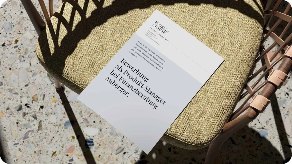 microsoft word lebenslauf vorlage - Bewerbungsvorlage Kenogy RAVEN