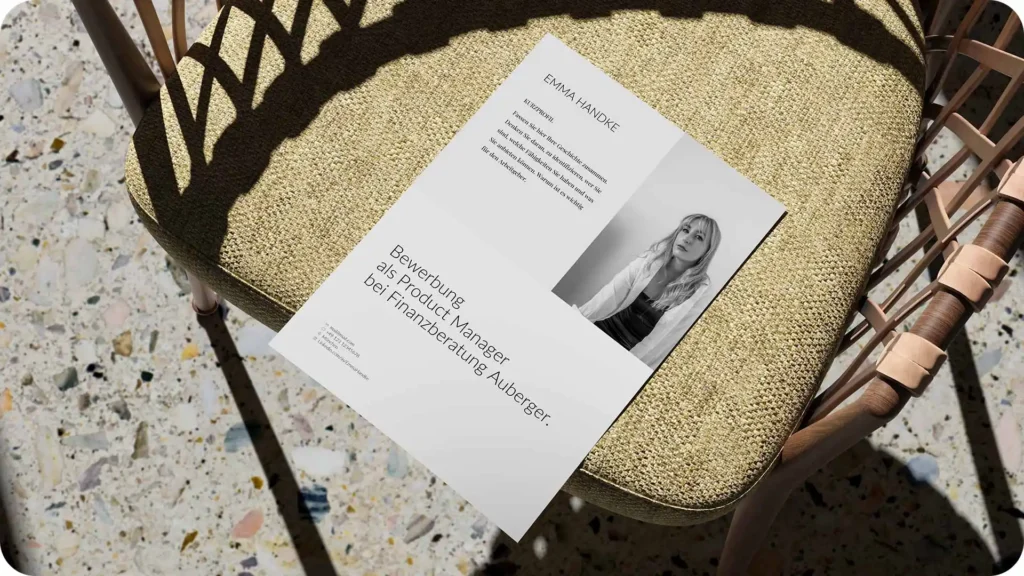 bewerbung deckblatt - Bewerbungsvorlage Kenogy VANTA