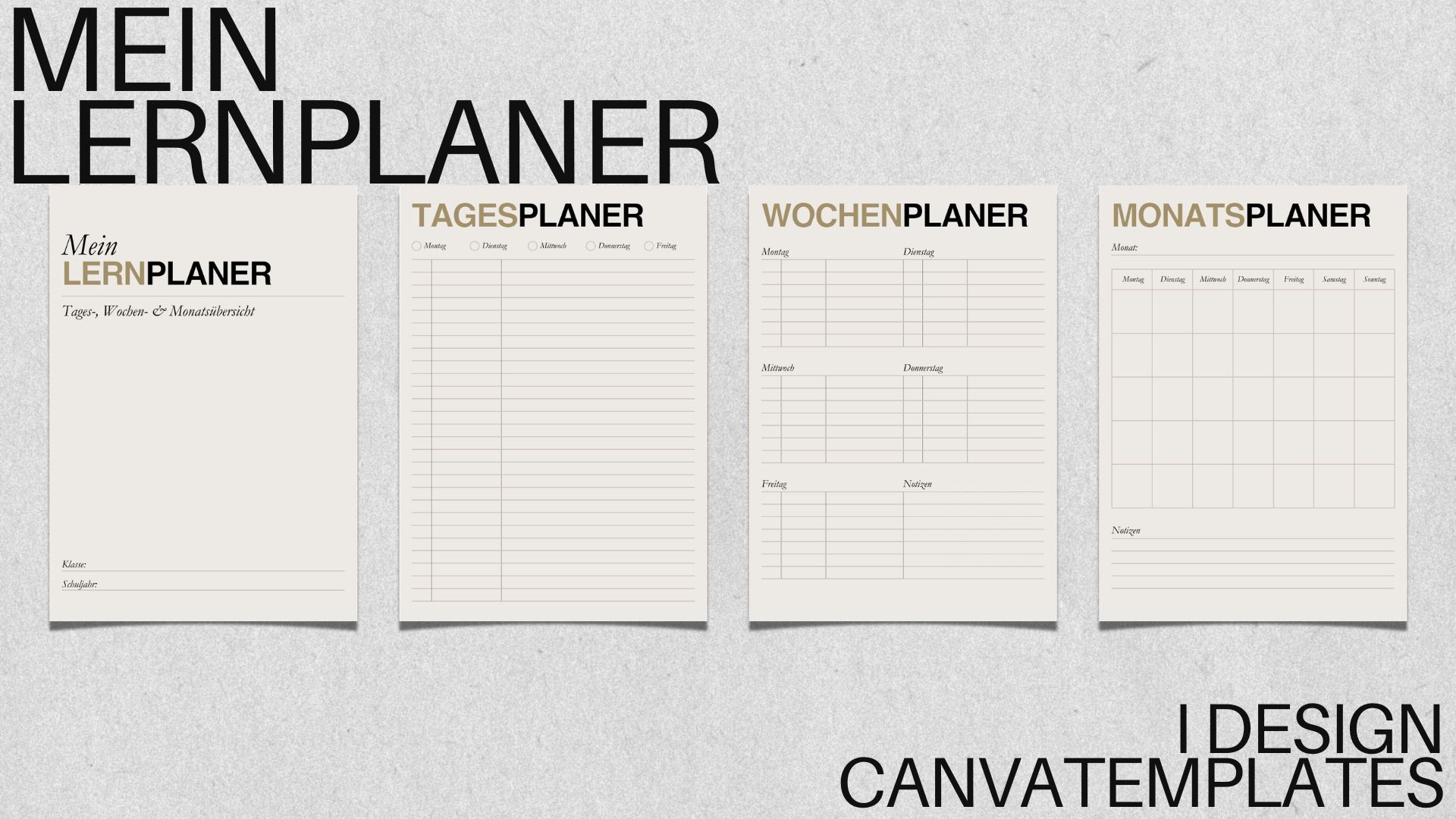 Lernplan Vorlage 3