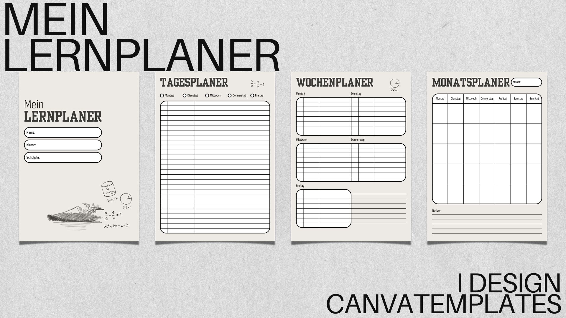 Lernplan Vorlage 4