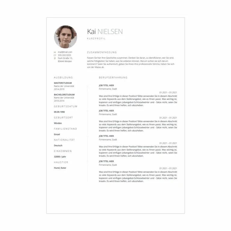Wohnungsbewerbung Vorlage HOLM - wohnungsbewerbung unterlagen - 3