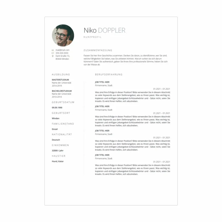 Wohnungsbewerbung Vorlage HOLM - wohnungsbewerbung unterlagen - 4