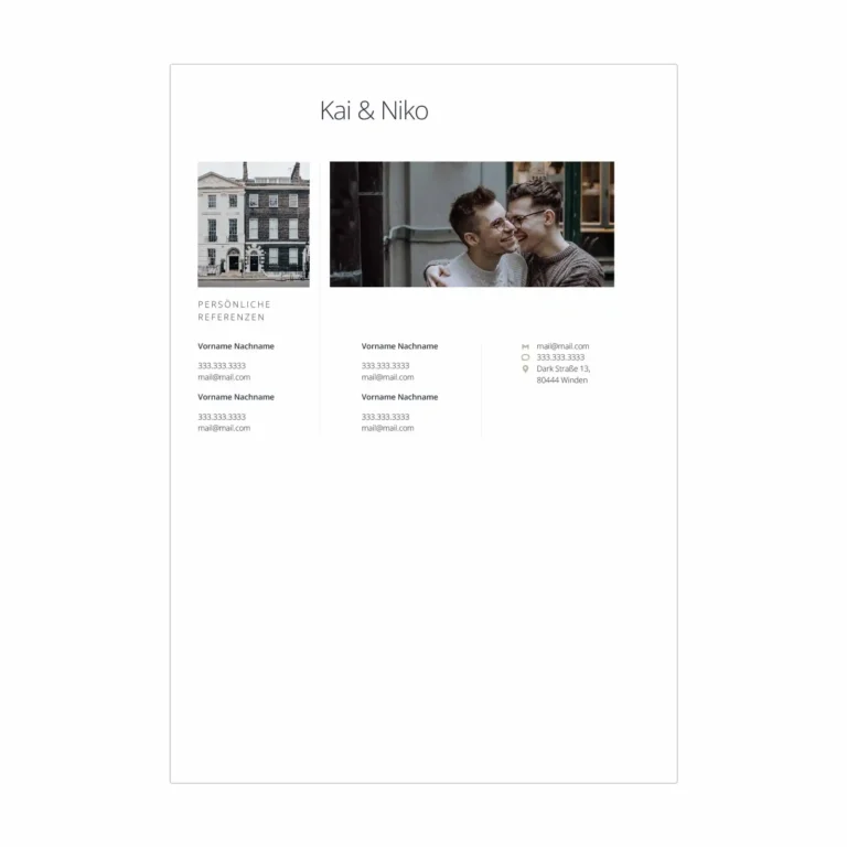 Wohnungsbewerbung Vorlage HOLM - wohnungsbewerbung unterlagen - 6