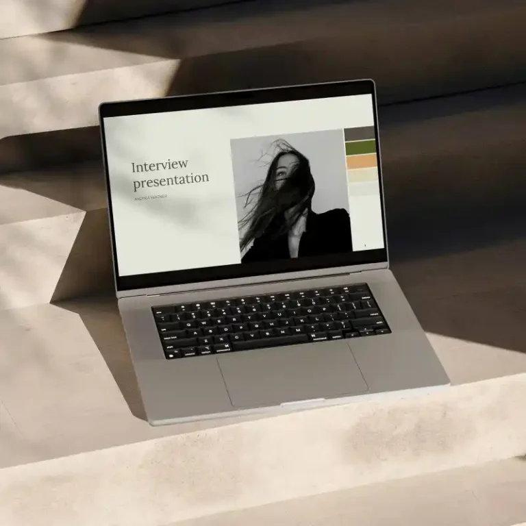 Bewerbungsunterlagen Vorlagen Kenogy PALOMA - powerpoint selbstpräsentation - 1