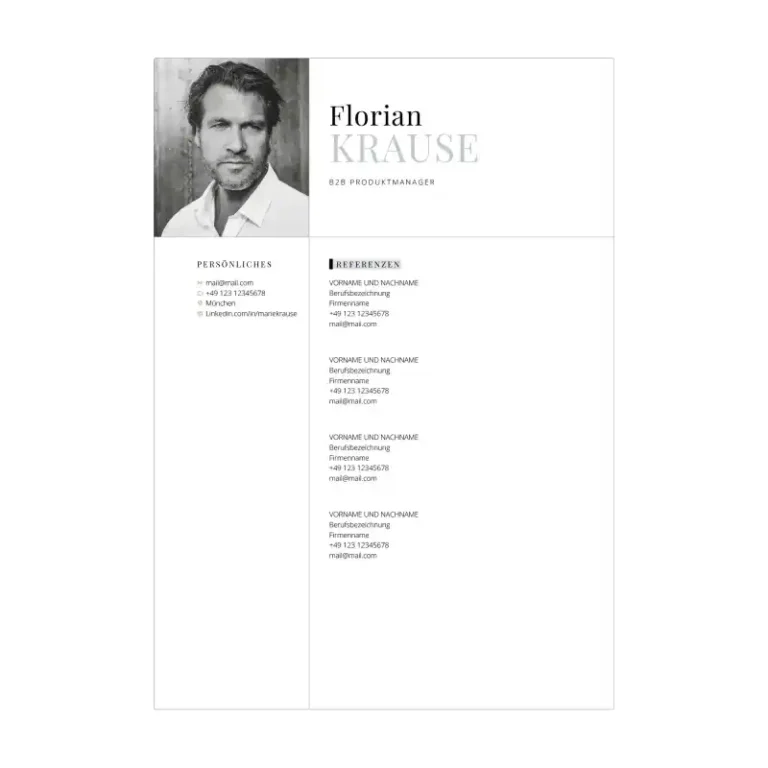 Bewerbungsvorlage Kenogy BRISA - bewerbung führungskraft - 7