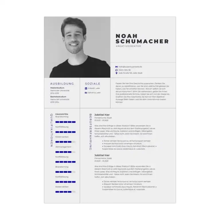 Bewerbungsvorlage Kenogy HALVA - deckblatt bewerbung vorlage - 3