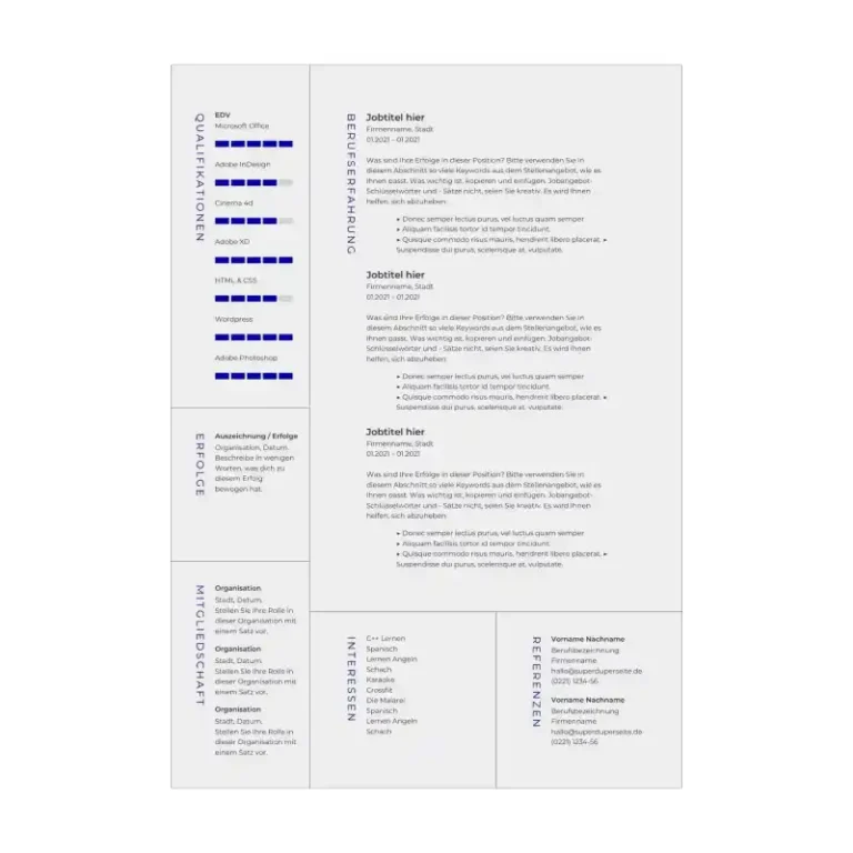 Bewerbungsvorlage Kenogy HALVA - deckblatt bewerbung vorlage - 4
