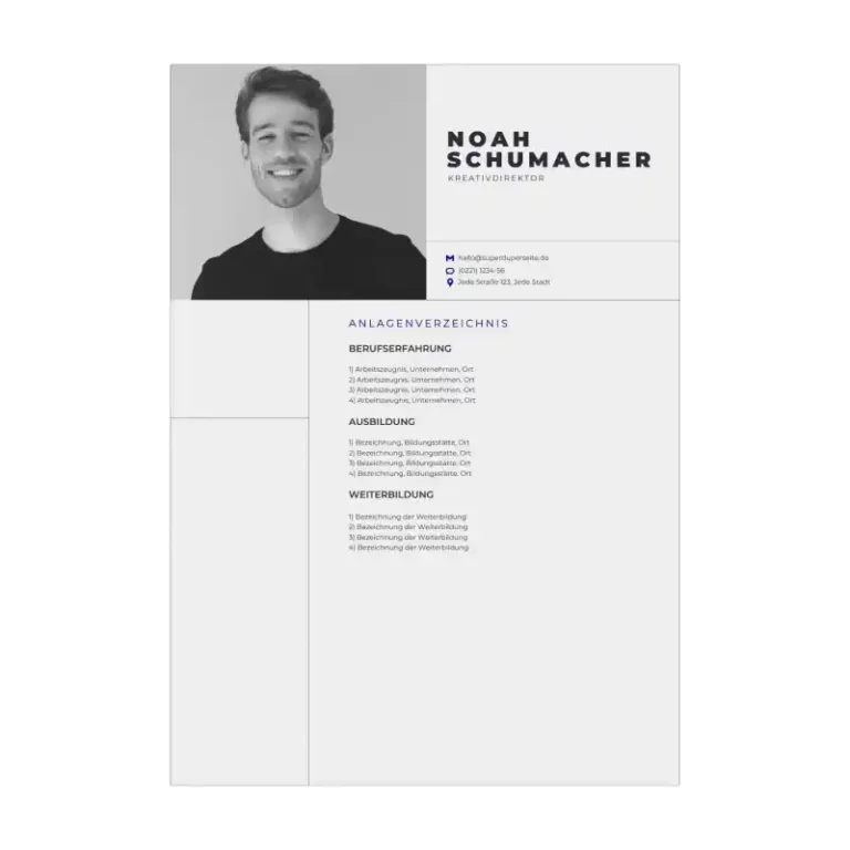 Bewerbungsvorlage Kenogy HALVA - deckblatt bewerbung vorlage - 7