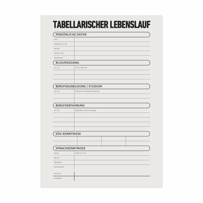 Bewerbungsvorlage-Kenogy-LUMEN-tabellarischer-lebenslauf-ausbildung-praktikum-1