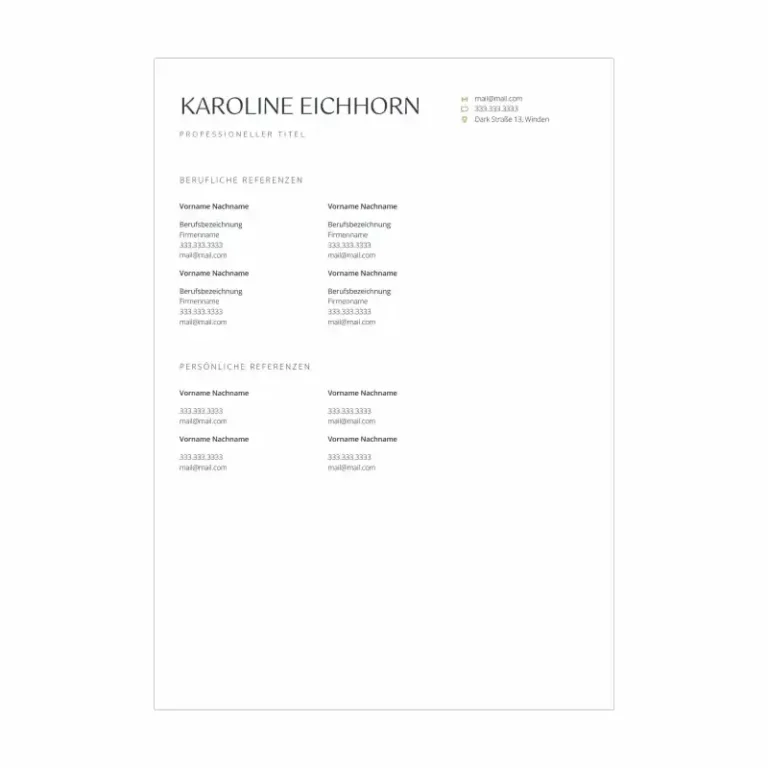 Bewerbungsvorlage Kenogy NOVA - bewerbungsvorlage word - 7
