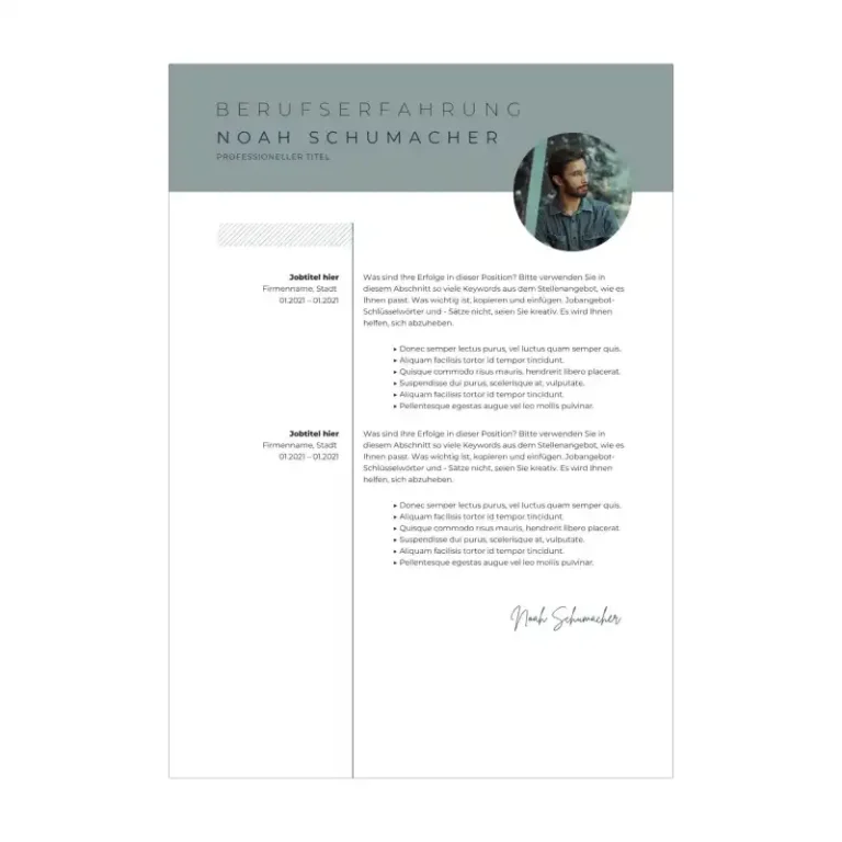Bewerbungsvorlage Kenogy NOVARA - bewerbung minijob - 5