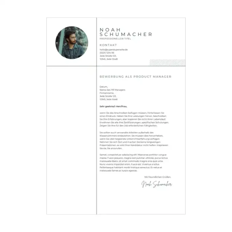 Bewerbungsvorlage Kenogy NOVARA - bewerbung minijob - 6