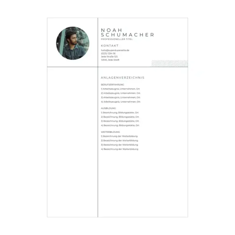 Bewerbungsvorlage Kenogy NOVARA - bewerbung minijob - 8