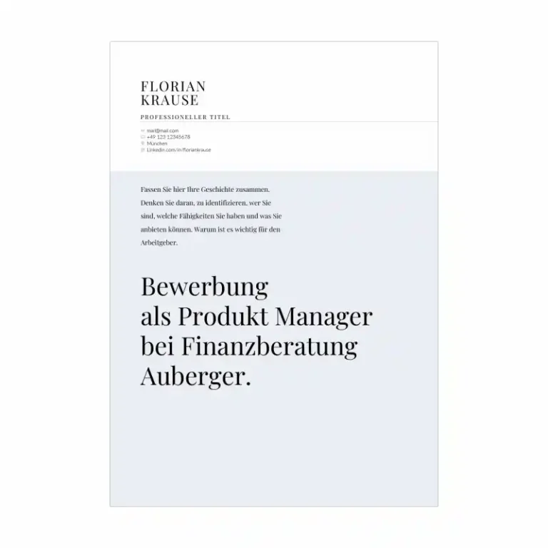 Bewerbungsvorlage Kenogy RAVEN - microsoft word lebenslauf vorlage - 2