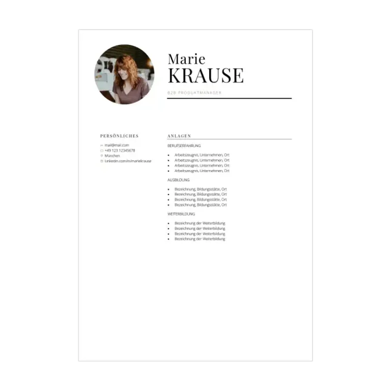 Bewerbungsvorlage Kenogy STELLA - bewerbung berufseinsteiger - 8