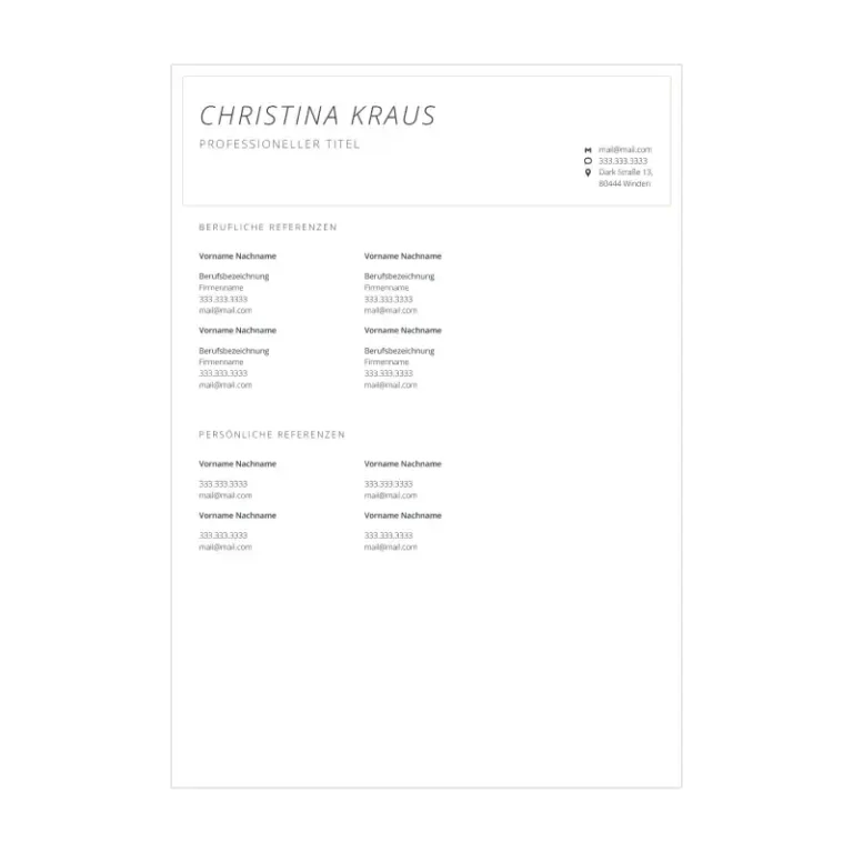 Bewerbungsvorlage Kenogy TALIS - vorlage lebenslauf word - 7