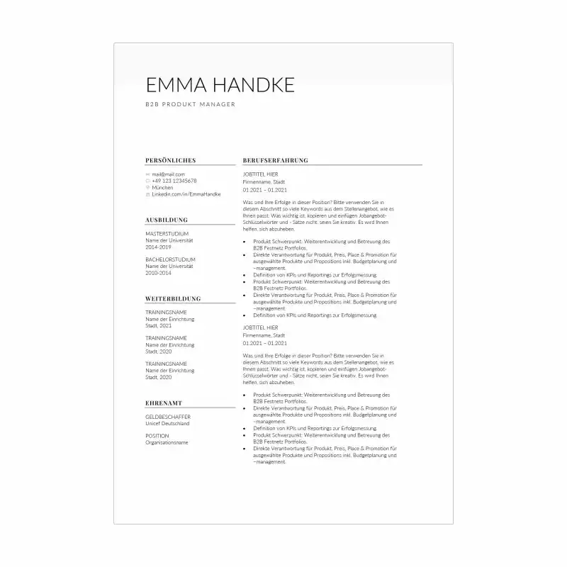 Bewerbungsvorlage Kenogy VANTA - bewerbung deckblatt - 3