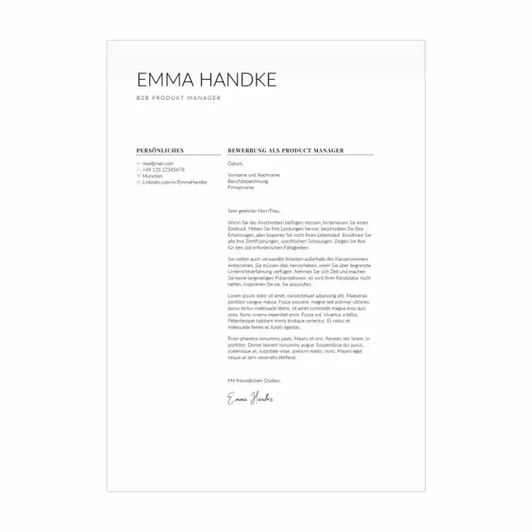 Bewerbungsvorlage Kenogy VANTA - bewerbung deckblatt - 5