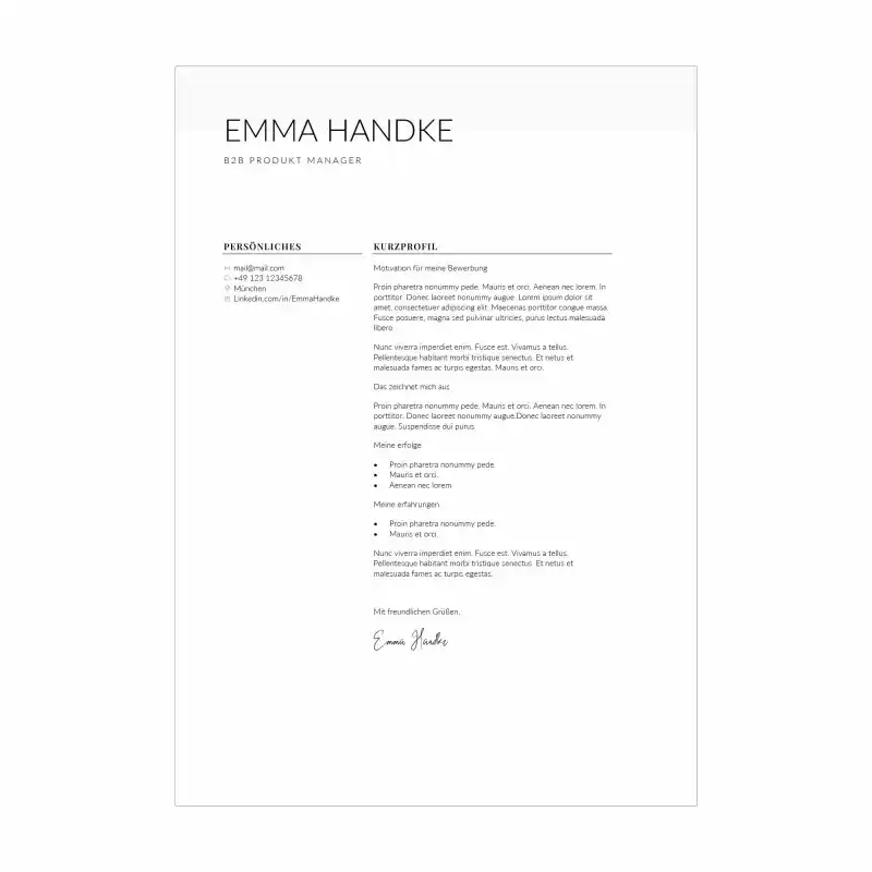 Bewerbungsvorlage Kenogy VANTA - bewerbung deckblatt - 6