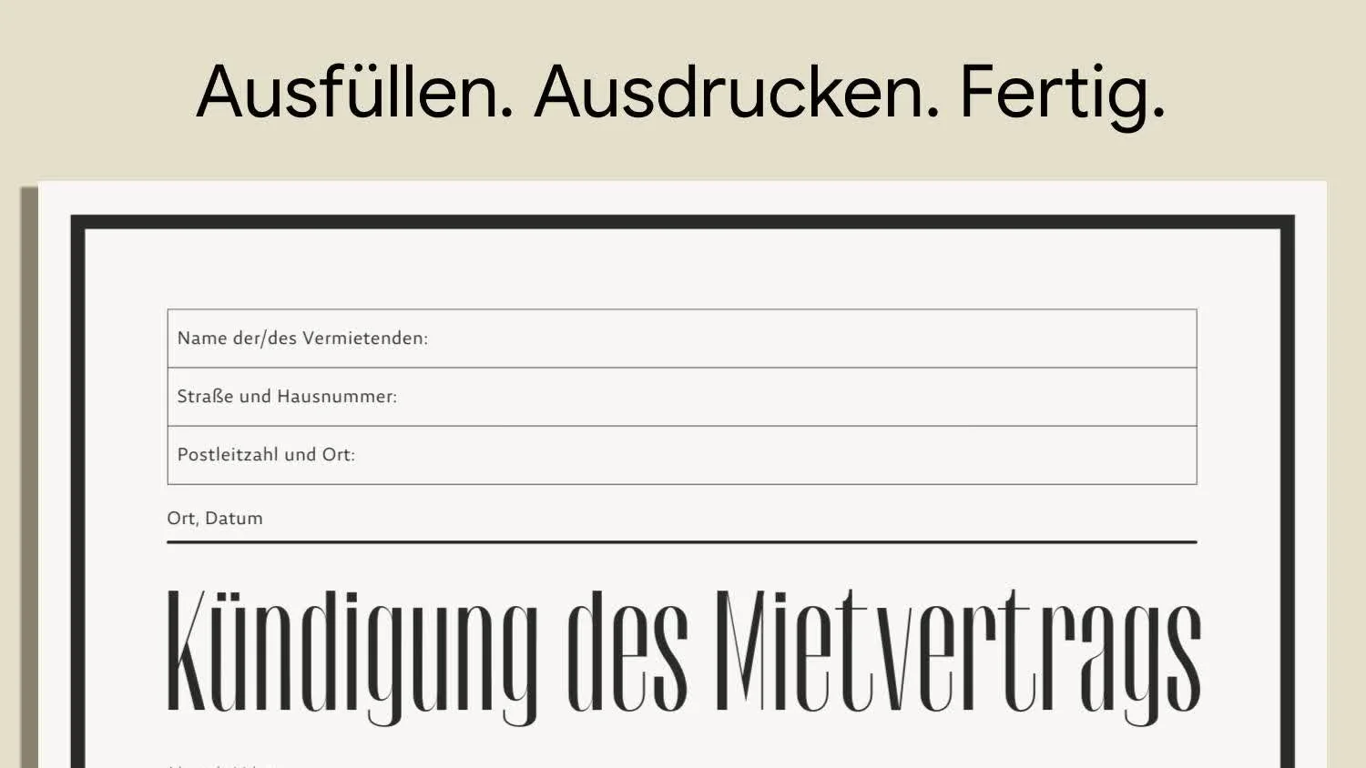 kündigung wohnung vorlage - Kündigung Wohnung Vorlage Kenogy DOVEN