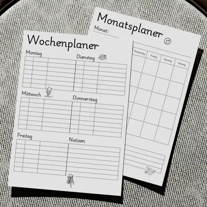 Lernplan Vorlage Kenogy AXIOM - lernplaner grundschule - 3