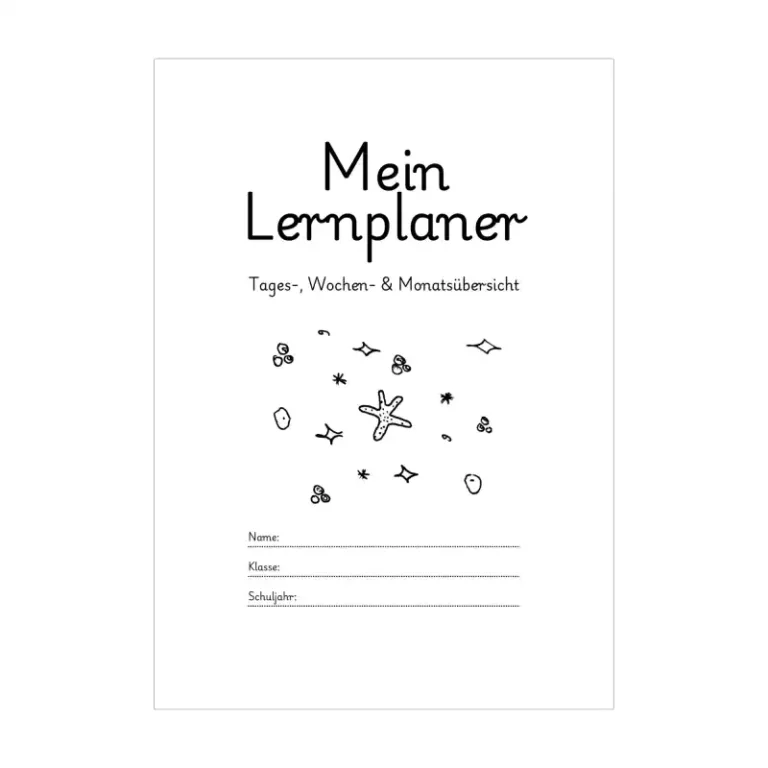 Lernplan Vorlage Kenogy AXIOM - lernplaner grundschule - 4