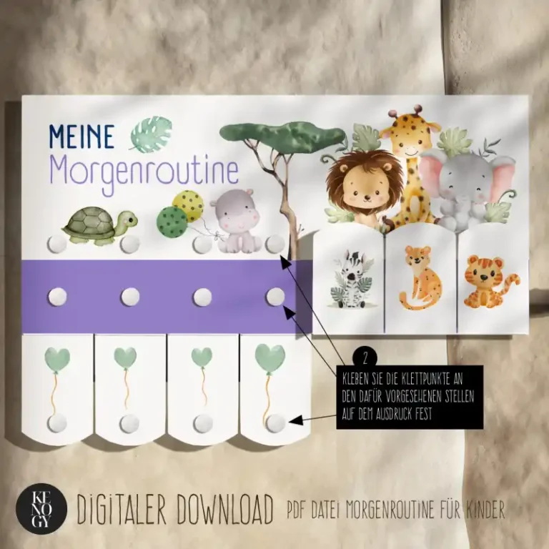 Morgenroutine Kinder Kenogy JUNGLE - morgenroutine kinder - 2