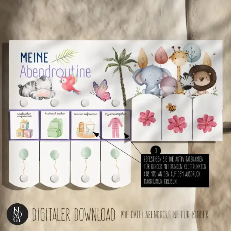 Morgenroutine Kinder Kenogy JUNGLE - morgenroutine kinder - 3