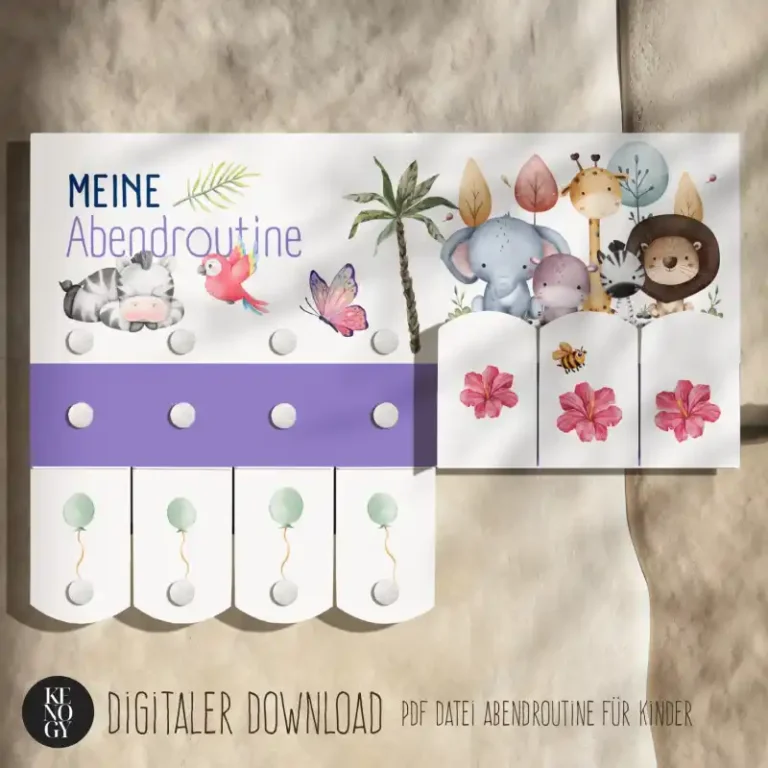 Morgenroutine Kinder Kenogy JUNGLE - morgenroutine kinder - 4