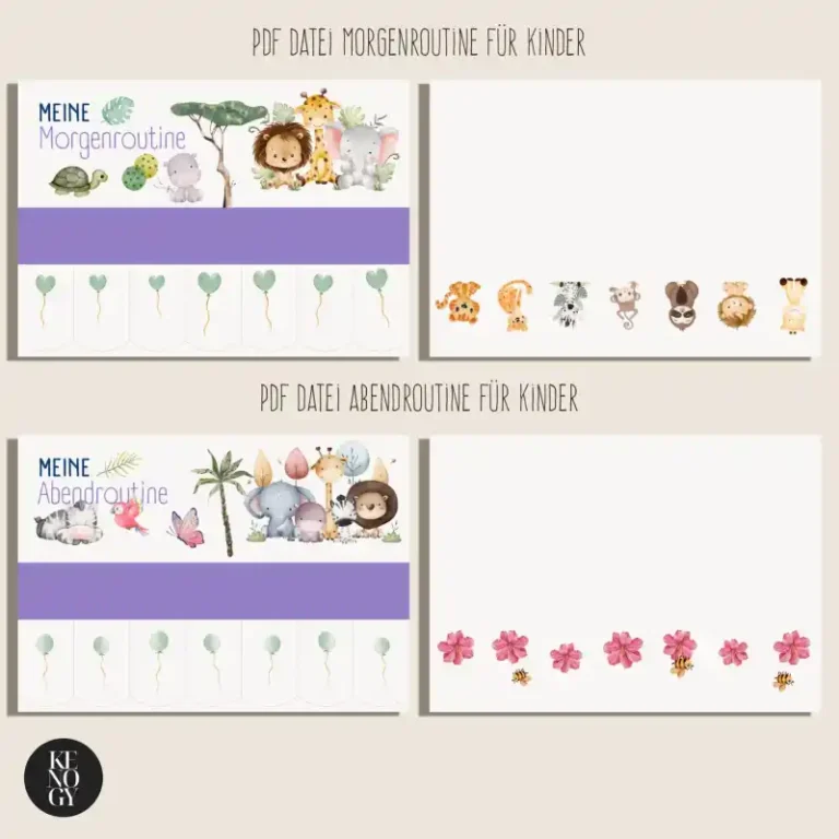 Morgenroutine Kinder Kenogy JUNGLE - morgenroutine kinder - 5