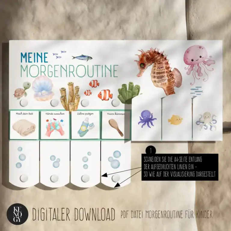 Morgenroutine Kinder PDF Kenogy OKTOPUS - morgenroutine kinder pdf - 1