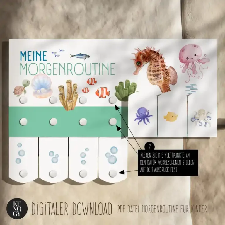 Morgenroutine Kinder PDF Kenogy OKTOPUS - morgenroutine kinder pdf - 2