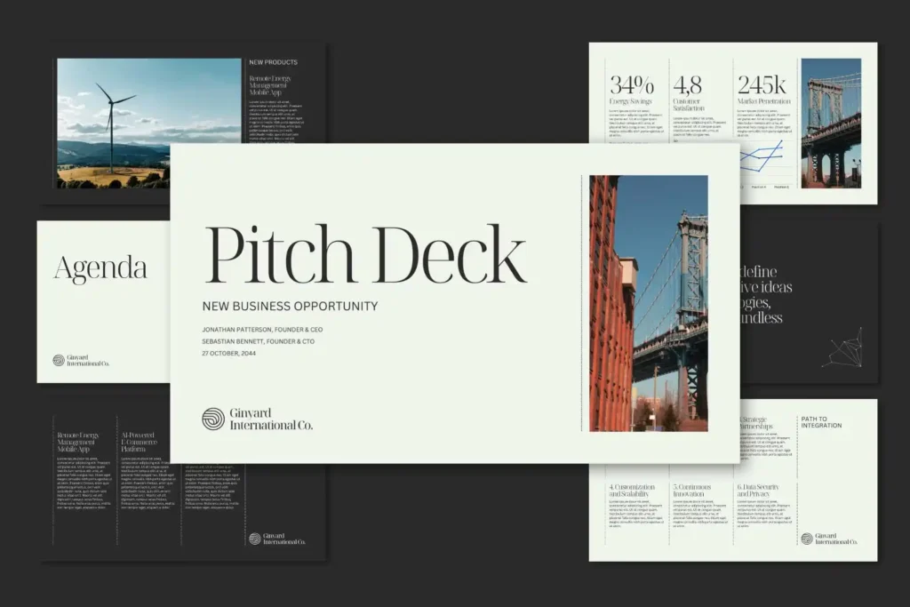 pitch deck vorlage - Pitch Deck Vorlage Kenogy KIRO
