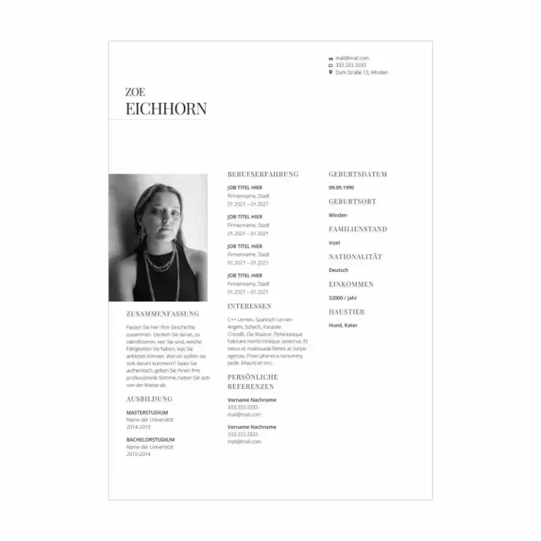 Wohnungsbewerbung Vorlage KIVO - wohnungsbewerbung vorlage - 3