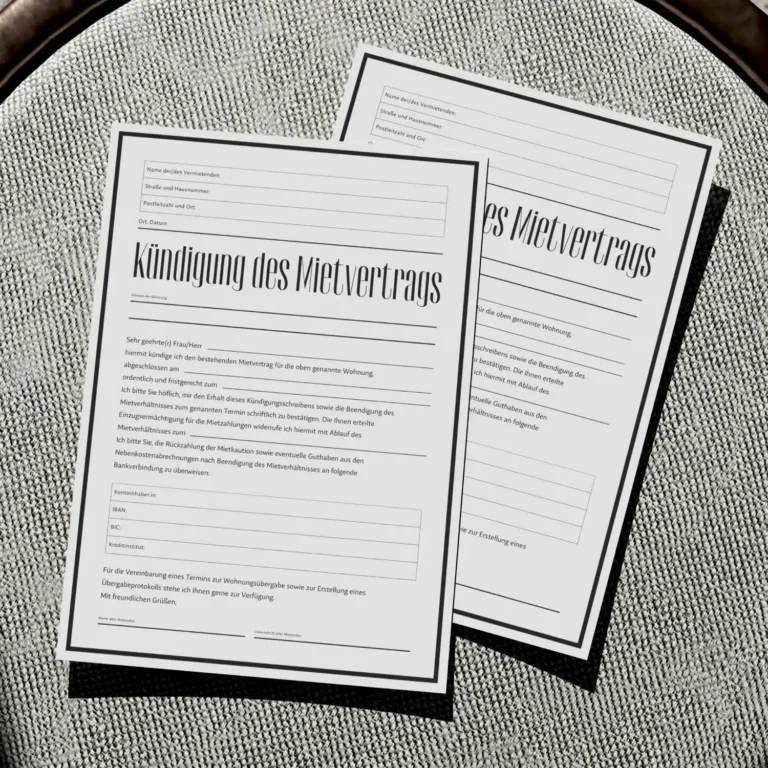 kuendigung-wohnung-vorlage-2026 - kündigung wohnung vorlage - 6